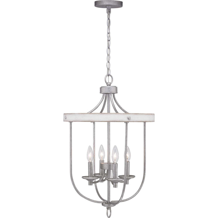 Progress Canada - P500157-141 - Four Light Foyer Pendant - Gulliver - Galvanized