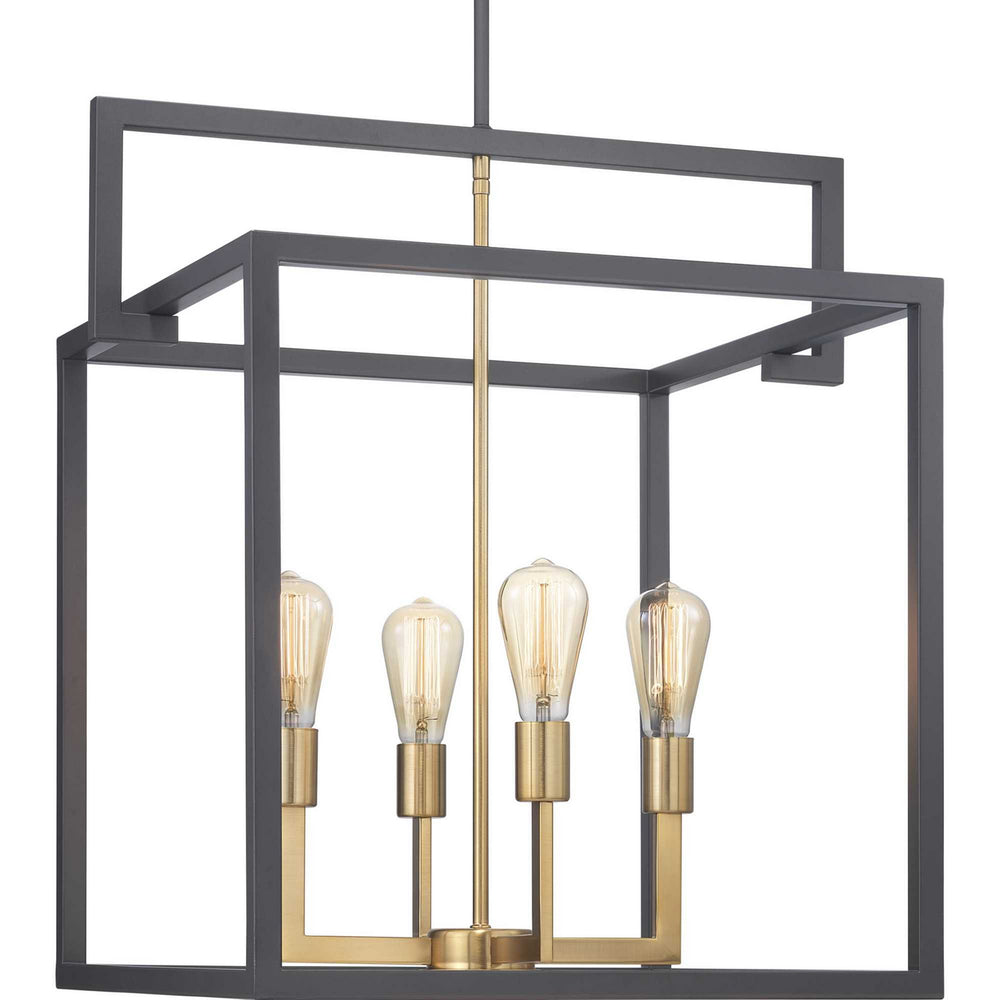 Progress Canada - P500168-143 - Four Light Pendant - Blakely - Graphite
