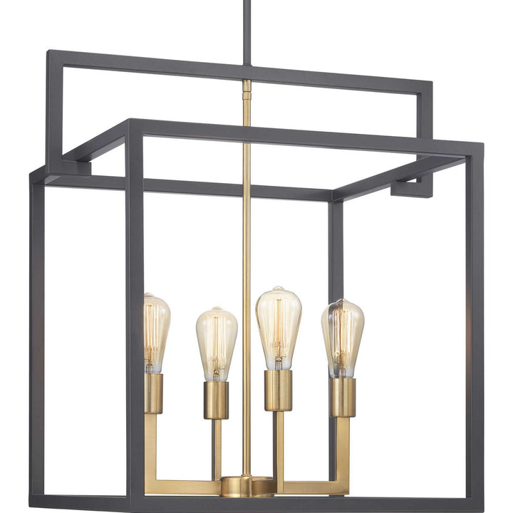 Progress Canada - P500168-143 - Four Light Pendant - Blakely - Graphite