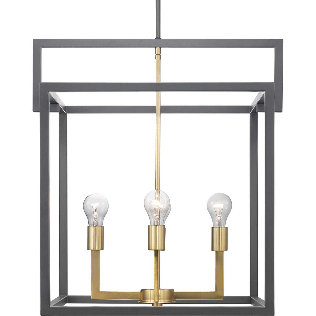 Progress Canada - P500168-143 - Four Light Pendant - Blakely - Graphite