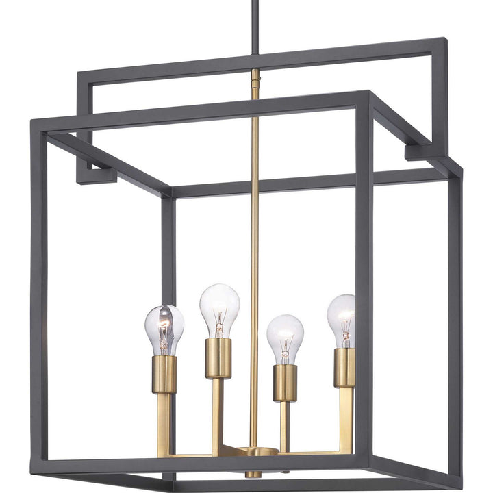 Progress Canada - P500168-143 - Four Light Pendant - Blakely - Graphite