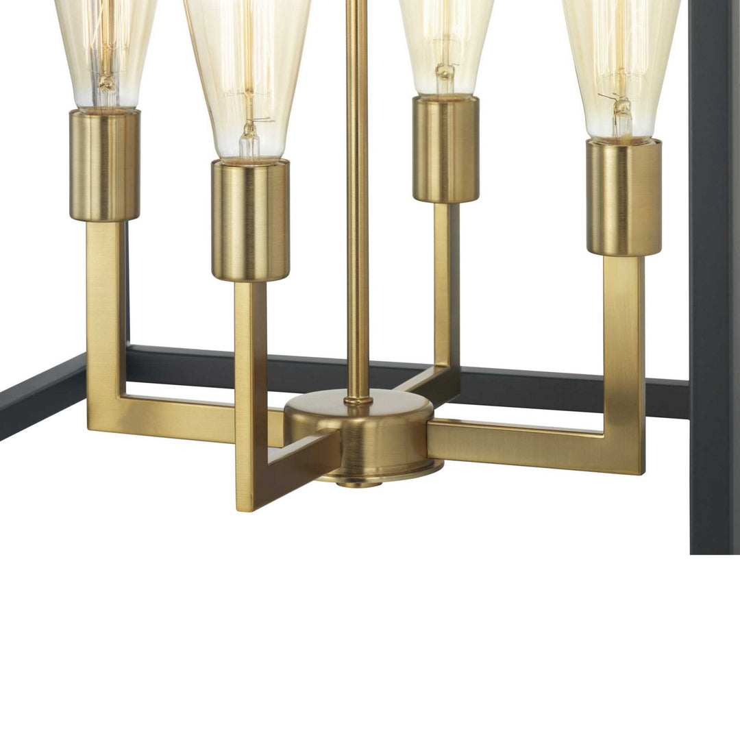 Progress Canada - P500168-143 - Four Light Pendant - Blakely - Graphite