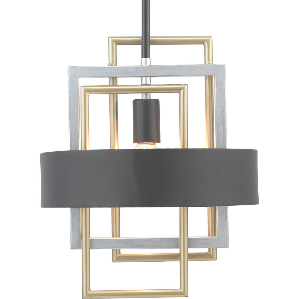 Progress Canada - P500173-031 - One Light Mini-Pendant - Adagio - Black