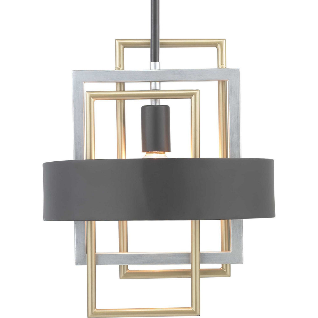 Progress Canada - P500173-031 - One Light Mini-Pendant - Adagio - Black