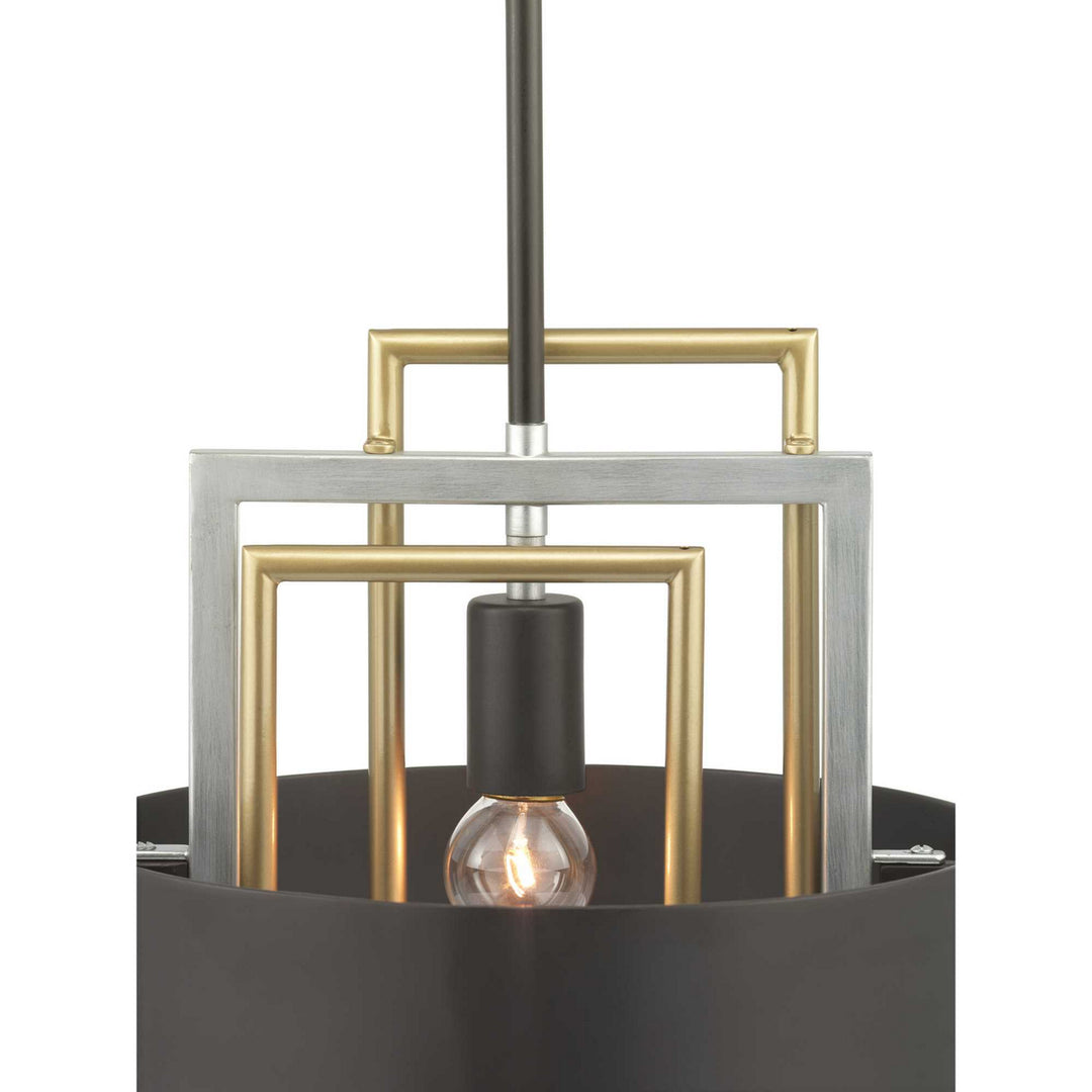 Progress Canada - P500173-031 - One Light Mini-Pendant - Adagio - Black
