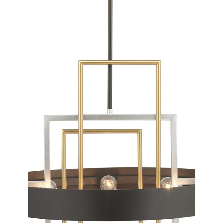 Progress Canada - P500174-031 - Six Light Pendant - Adagio - Black