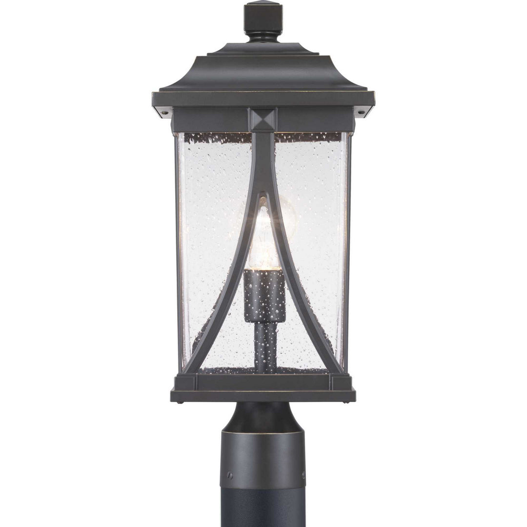 Progress Canada - P540011-020 - One Light Post Lantern - Abbott - Antique Bronze
