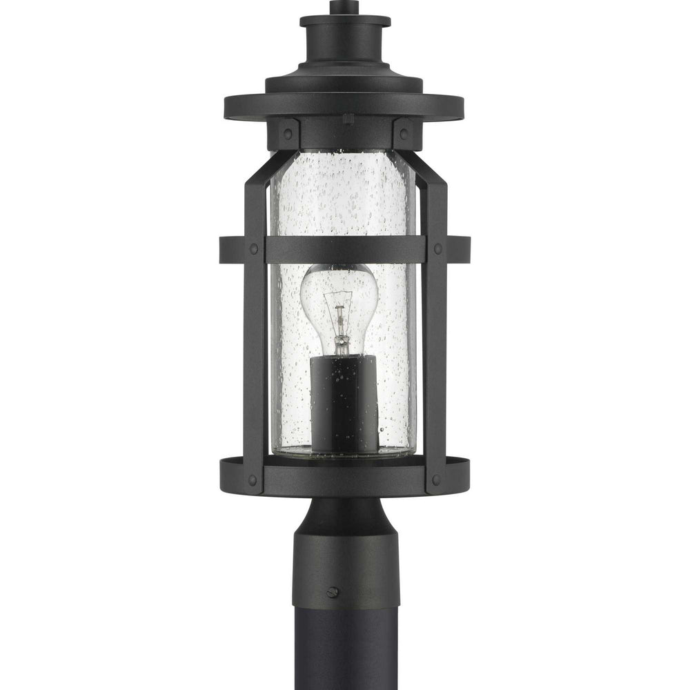 Progress Canada - P540031-031 - One Light Post Lantern - Haslett - Black