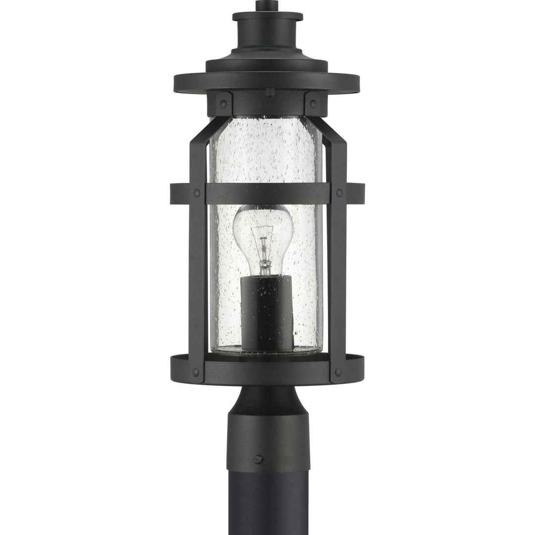 Progress Canada - P540031-031 - One Light Post Lantern - Haslett - Black