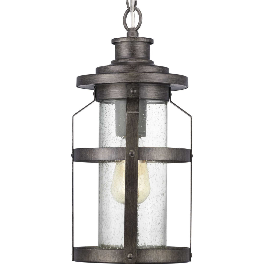Progress Canada - P550031-103 - One Light Hanging Lantern - Haslett - Antique Pewter