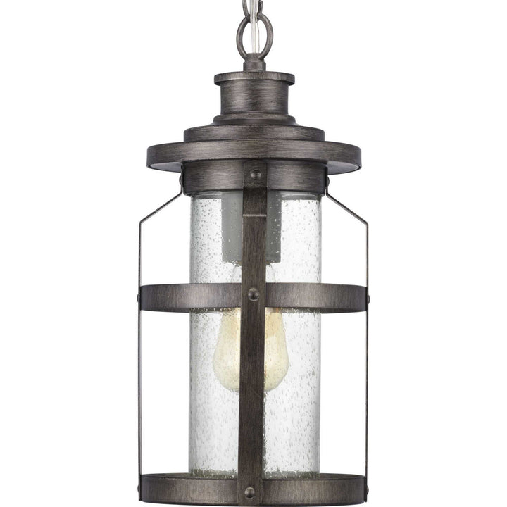 Progress Canada - P550031-103 - One Light Hanging Lantern - Haslett - Antique Pewter