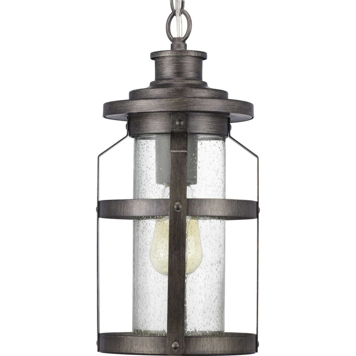 Progress Canada - P550031-103 - One Light Hanging Lantern - Haslett - Antique Pewter