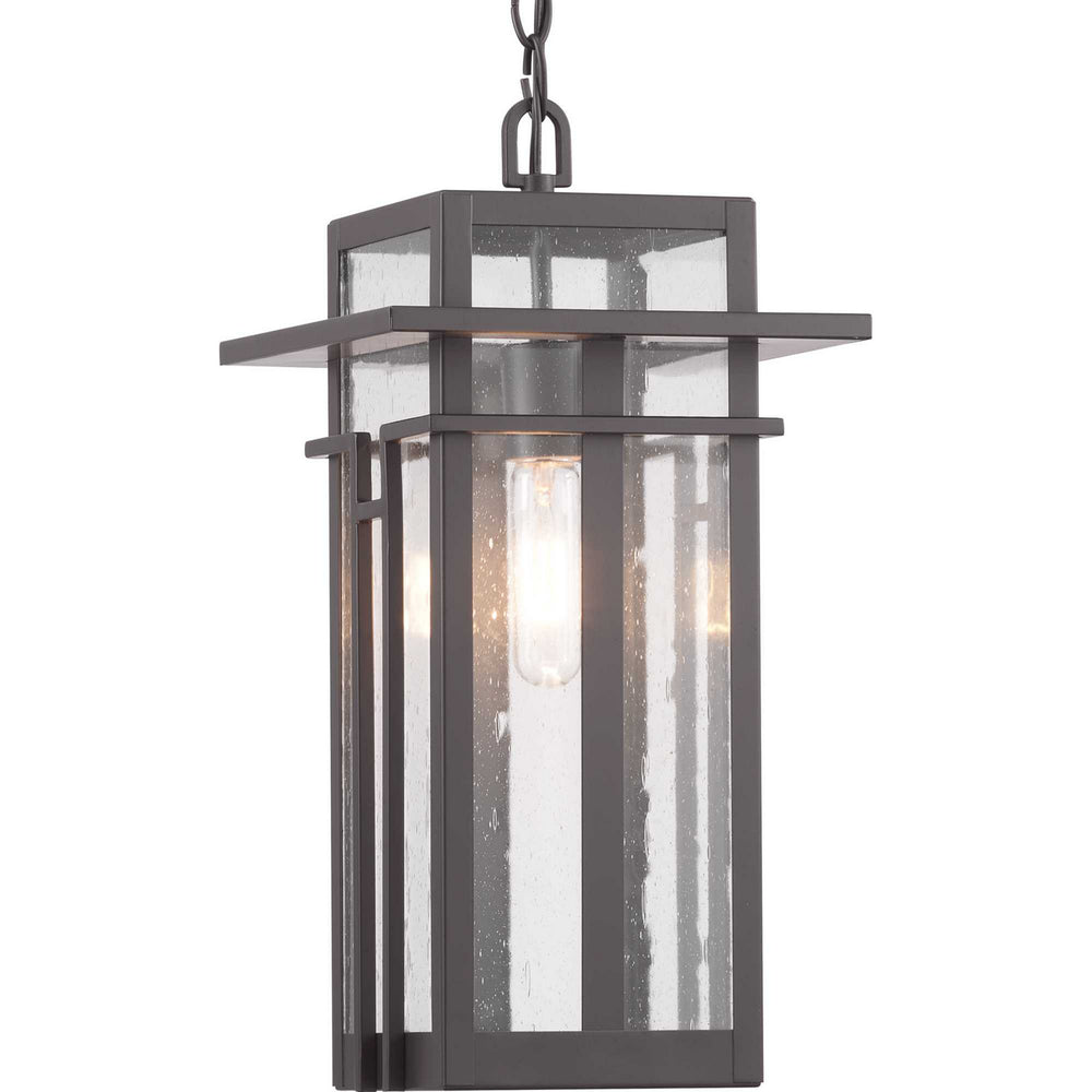 Progress Canada - P550039-020 - One Light Hanging Lantern - Boxwood - Antique Bronze