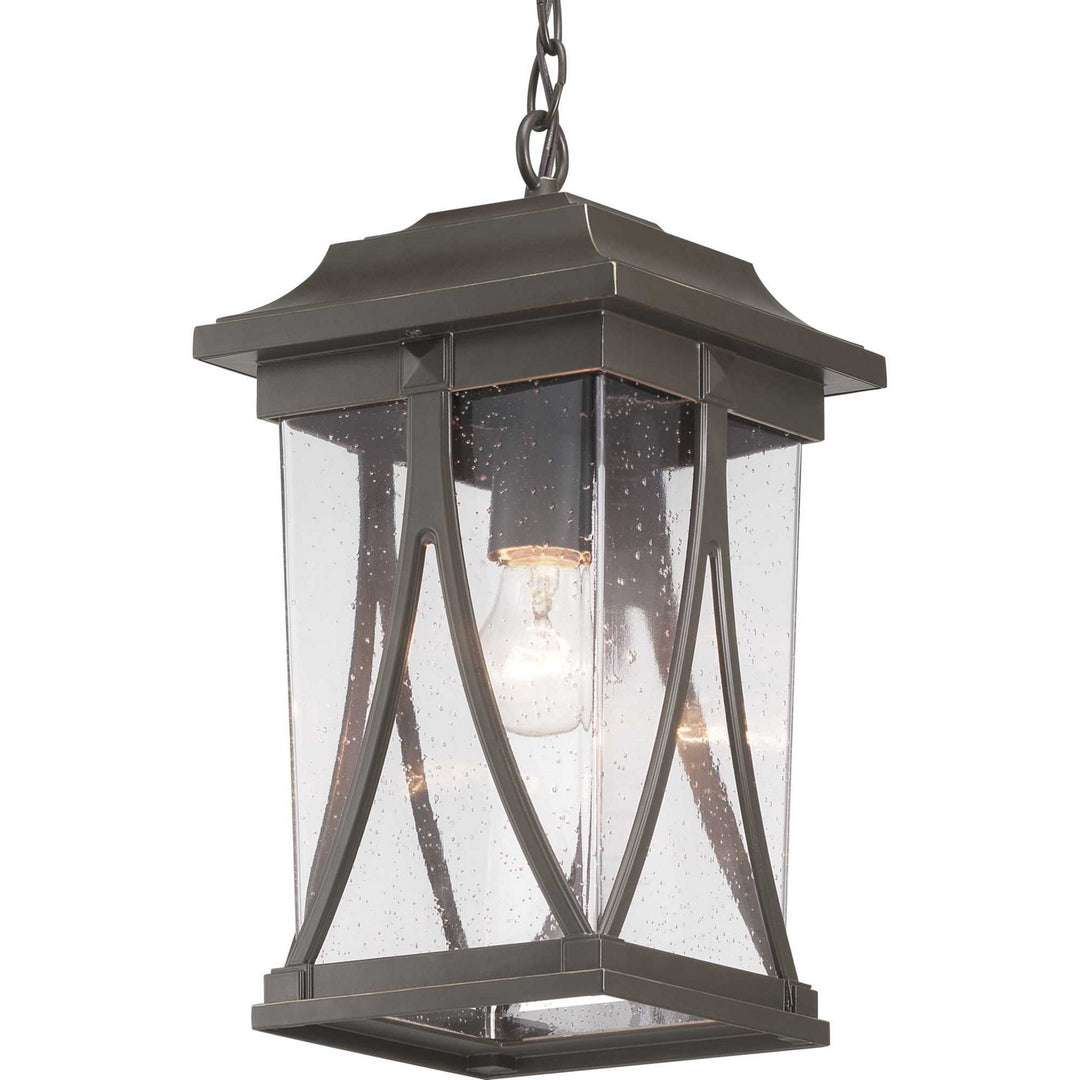 Progress Canada - P550040-020 - One Light Hanging Lantern - Abbott - Antique Bronze