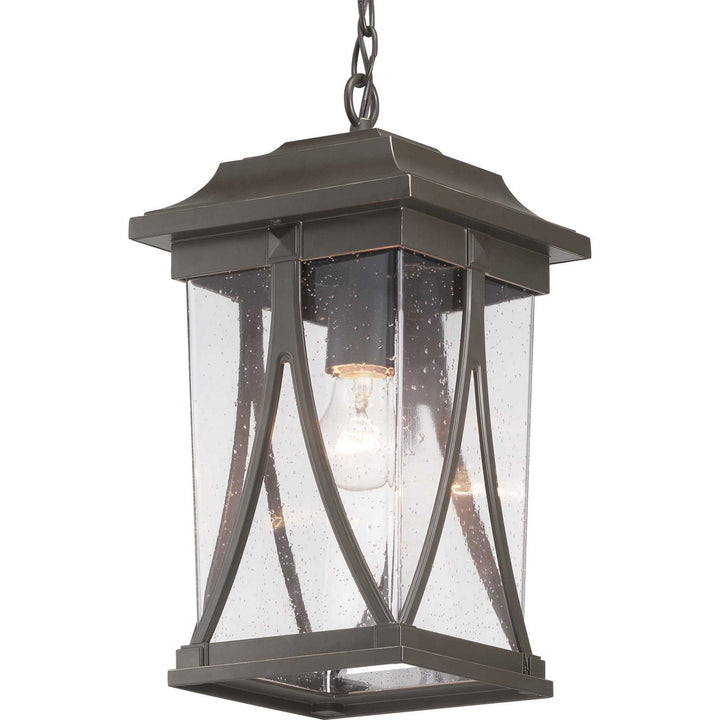 Progress Canada - P550040-020 - One Light Hanging Lantern - Abbott - Antique Bronze