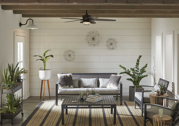 Progress Canada - P560091-030 - One Light Wall Lantern - Cedar Springs - White