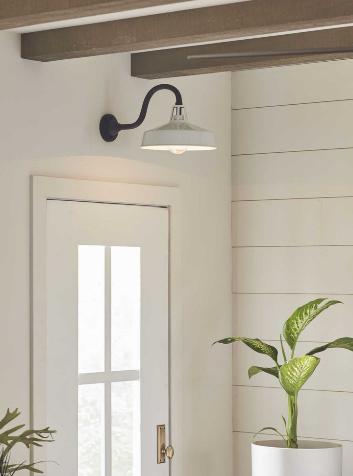 Progress Canada - P560091-030 - One Light Wall Lantern - Cedar Springs - White