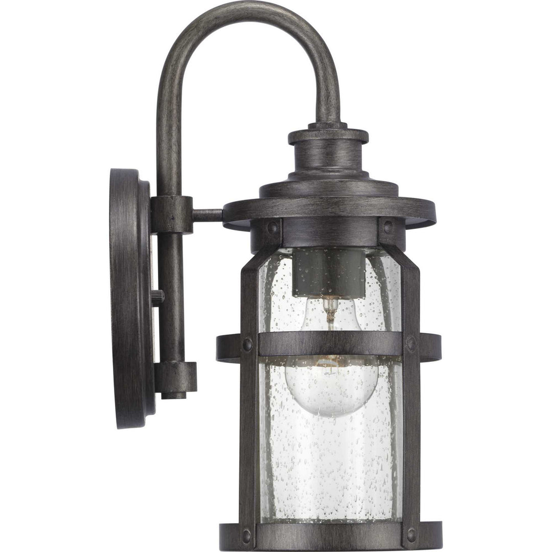Progress Canada - P560094-103 - One Light Wall Lantern - Haslett - Antique Pewter