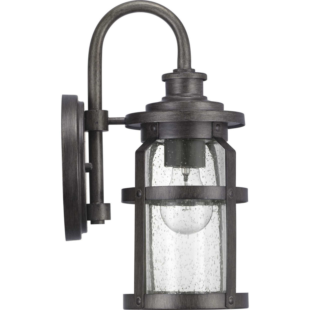 Progress Canada - P560094-103 - One Light Wall Lantern - Haslett - Antique Pewter