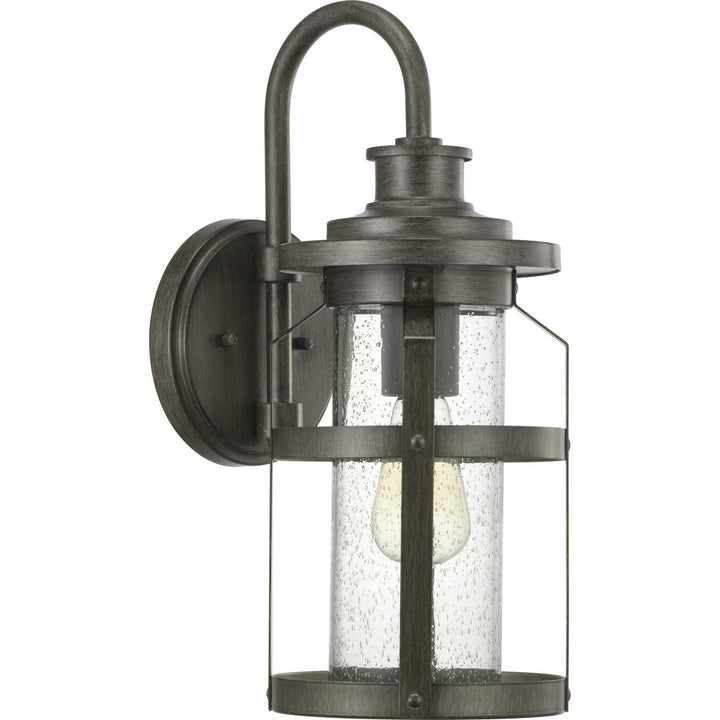 Haslett One Light Wall Lantern in Antique Pewter - available from The Lighting Shoppe, trusted by Canadian homeowners