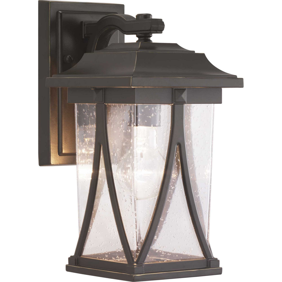 Abbott One Light Wall Lantern in Antique Bronze - available from The Lighting Shoppe, trusted by Canadian homeowners