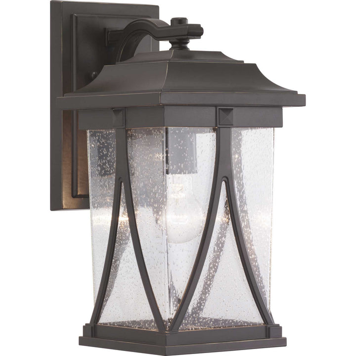 Abbott One Light Wall Lantern in Antique Bronze - available from The Lighting Shoppe, trusted by Canadian homeowners