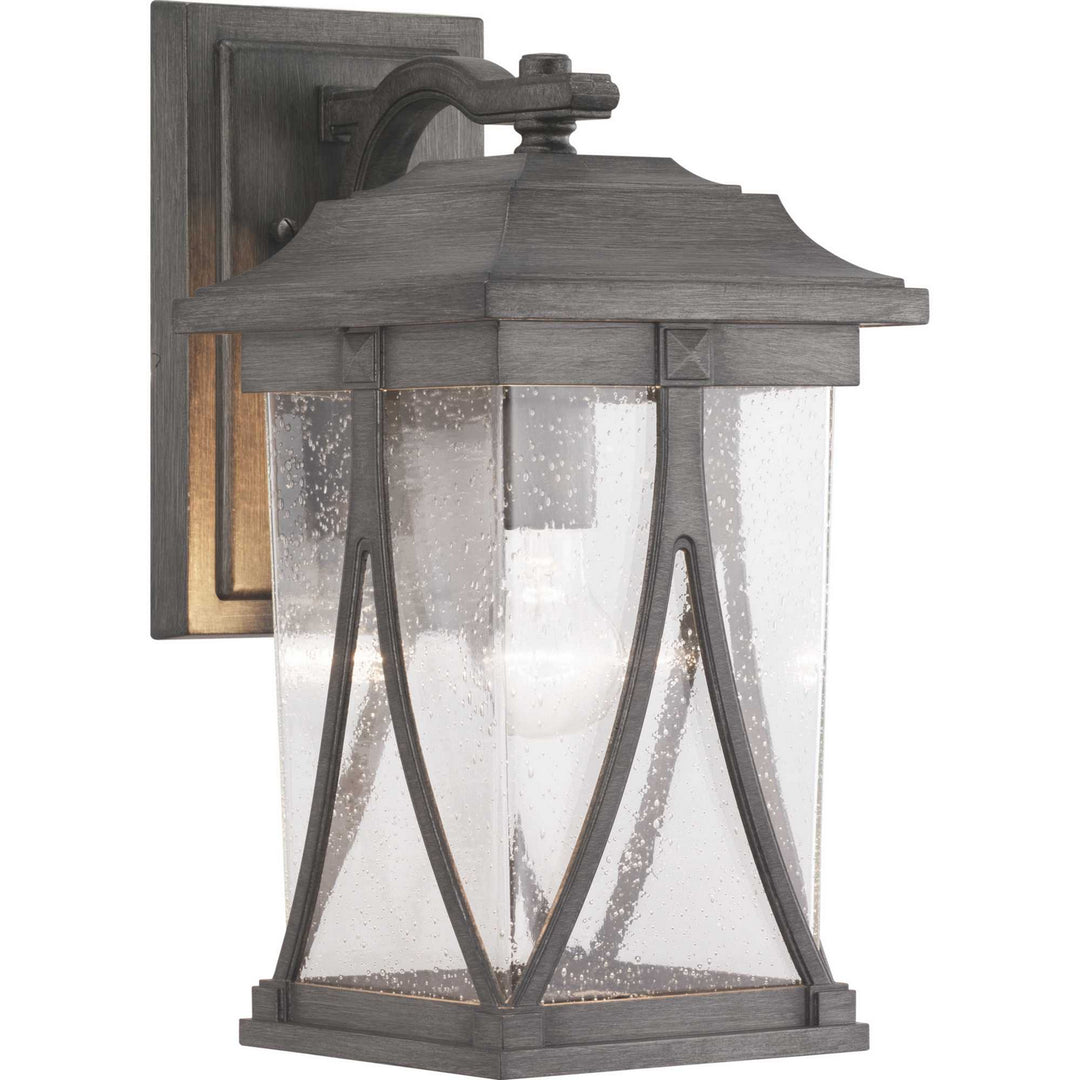 Abbott One Light Wall Lantern in Antique Pewter - available from The Lighting Shoppe, trusted by Canadian homeowners