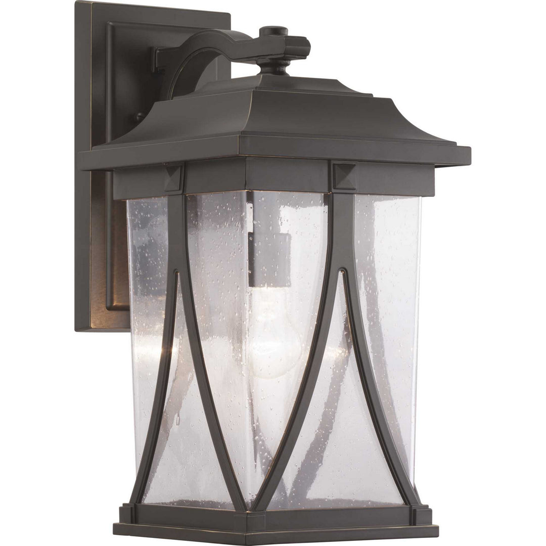 Abbott One Light Wall Lantern in Antique Bronze - available from The Lighting Shoppe, trusted by Canadian homeowners