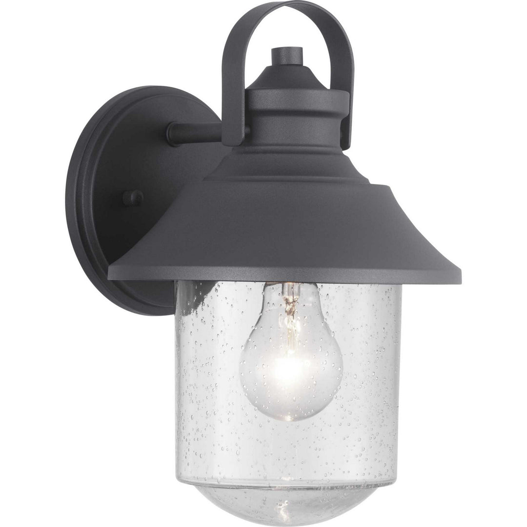 Weldon One Light Wall Lantern in Black - available from The Lighting Shoppe, trusted by Canadian homeowners