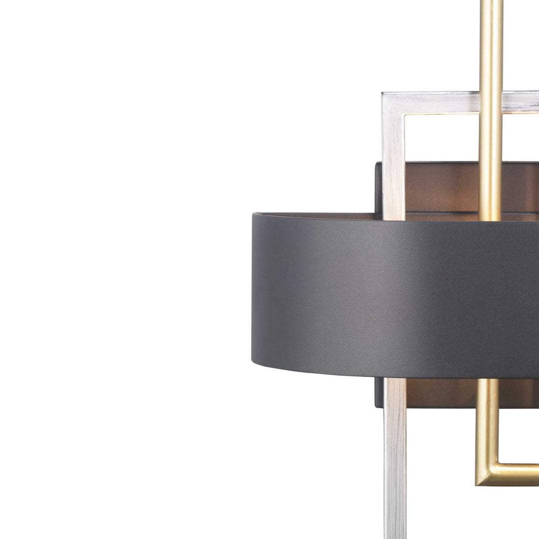 Progress Canada - P710057-031 - Two Light Wall Sconce - Adagio - Black