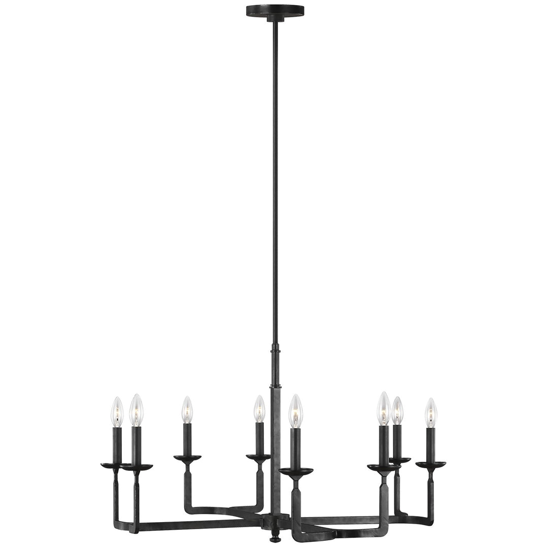 Generation Lighting Canada - F3291/8AI - Eight Light Chandelier - Ansley - Aged Iron