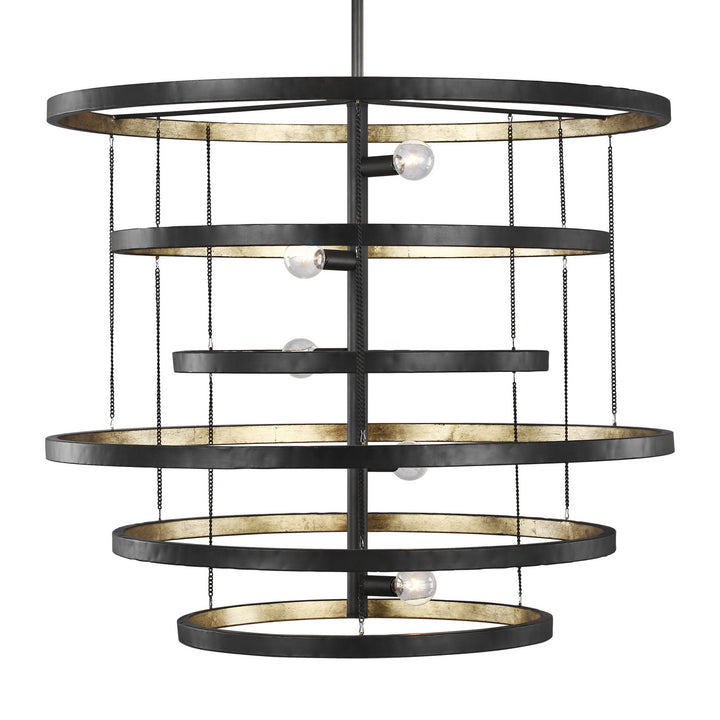 Generation Lighting Canada - F3340/5AI/ADB - Five Light Chandelier - Celeste - Aged Iron
