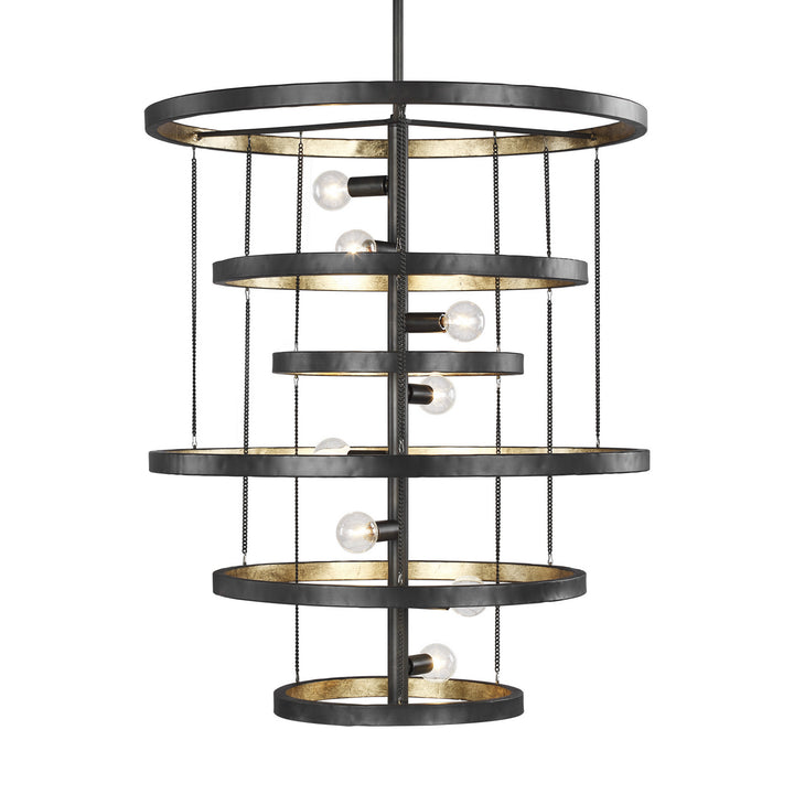 Generation Lighting Canada - F3341/8AI/ADB - Eight Light Chandelier - Celeste - Aged Iron