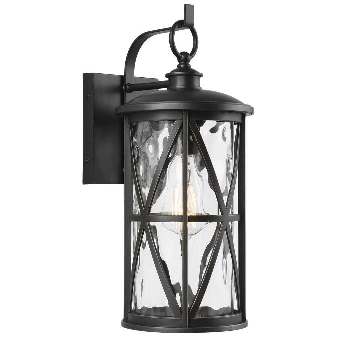 Generation Lighting Canada - OL15201ANBZ - One Light Outdoor Wall Lantern - Millbrooke - Antique Bronze