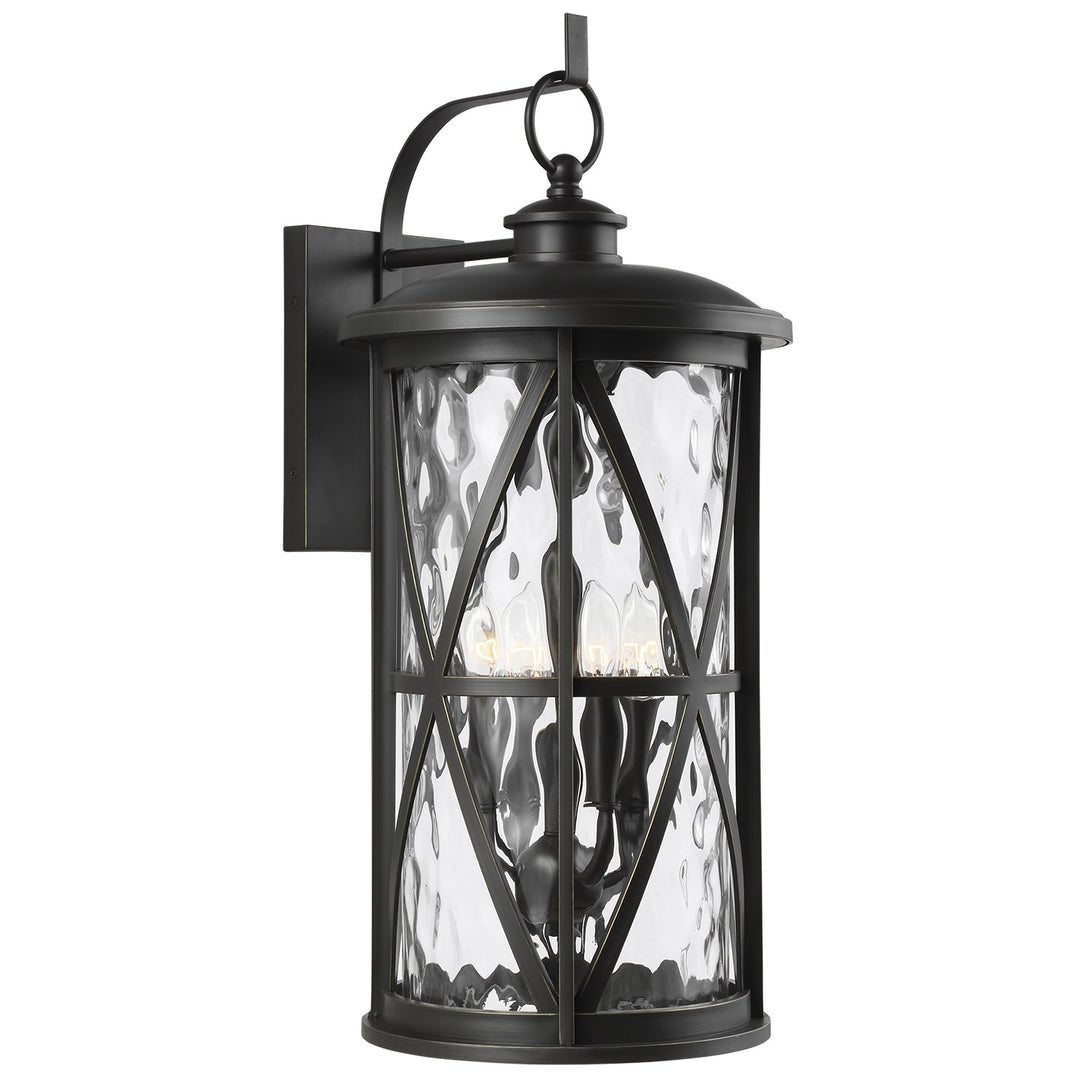 Generation Lighting Canada - OL15204ANBZ - Four Light Outdoor Wall Lantern - Millbrooke - Antique Bronze