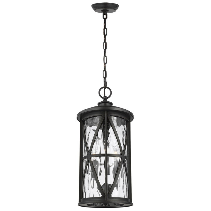 Generation Lighting Canada - OL15209ANBZ - Three Light Outdoor Pendant - Millbrooke - Antique Bronze