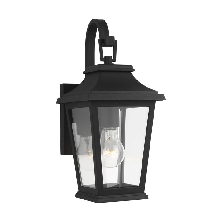 Warren One Light Lantern in Textured Black - available from The Lighting Shoppe, trusted by Canadian homeowners