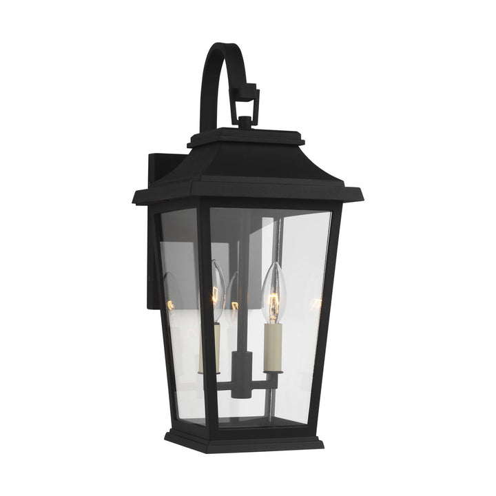Warren Two Light Lantern in Textured Black - available from The Lighting Shoppe, trusted by Canadian homeowners