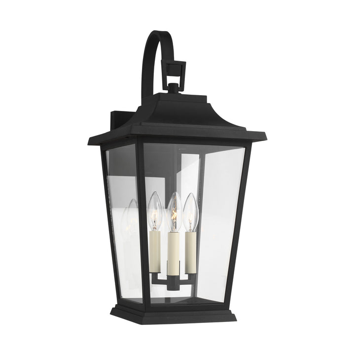 Warren Three Light Lantern in Textured Black - available from The Lighting Shoppe, trusted by Canadian homeowners