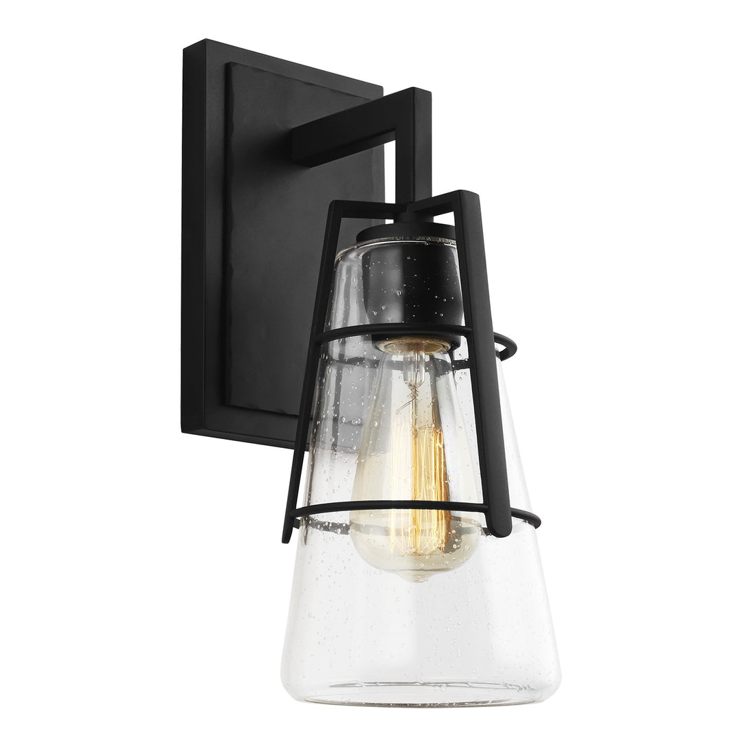 Generation Lighting Canada - VS2471MBK - One Light Wall Sconce - Adelaide - Midnight Black