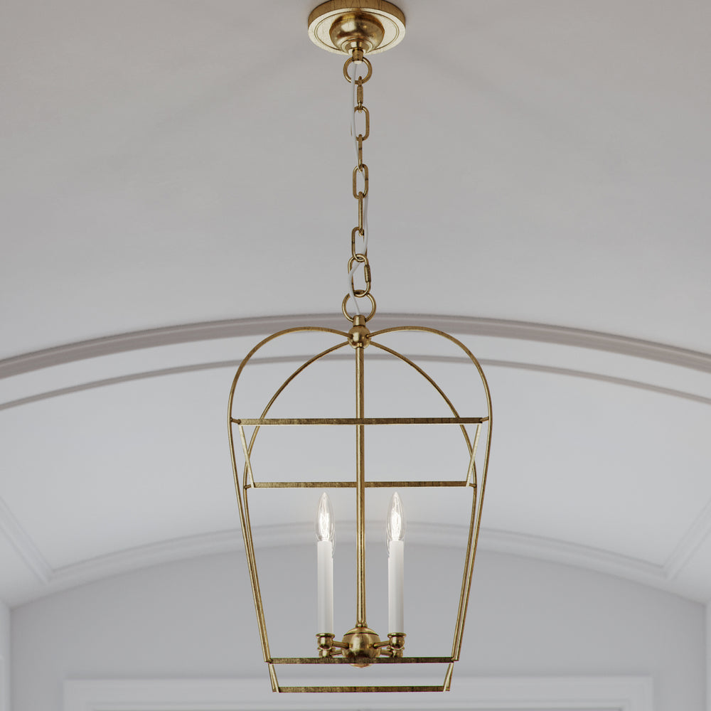 Visual Comfort Studio Canada - CC1094ADB - Four Light Lantern - Stonington - Antique Gild