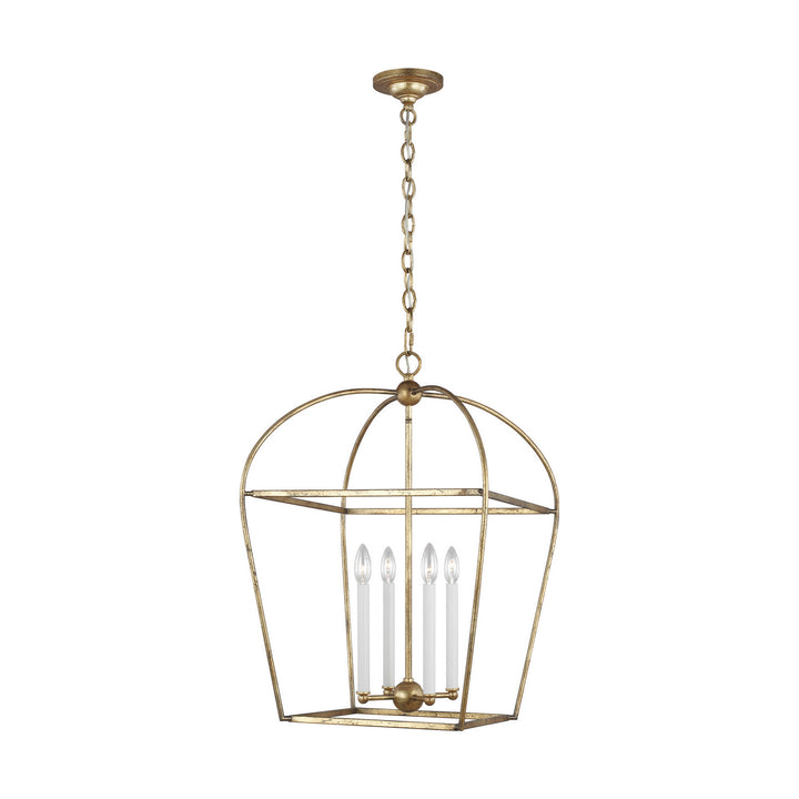 Visual Comfort Studio Canada - CC1094ADB - Four Light Lantern - Stonington - Antique Gild