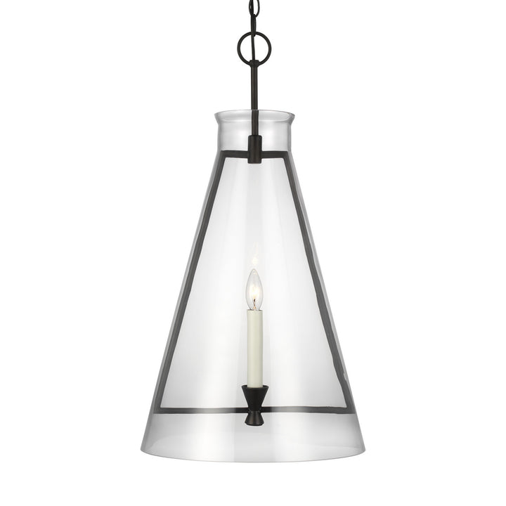 Visual Comfort Studio Canada - CP1091AI - One Light Pendant - Keystone - Aged Iron