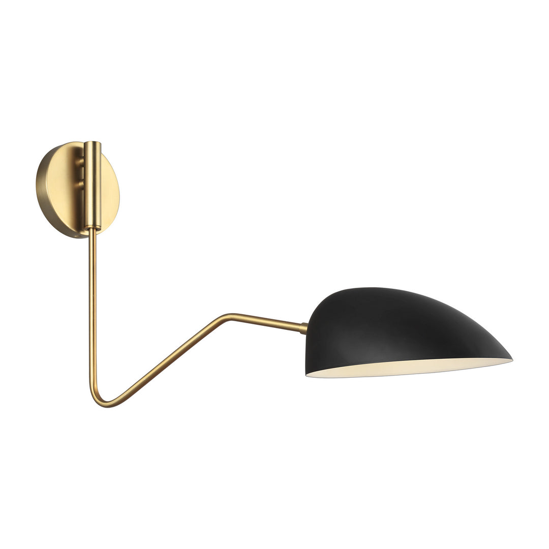 Jane One Light Wall Sconce in Midnight Black - available from The Lighting Shoppe, trusted by Canadian homeowners