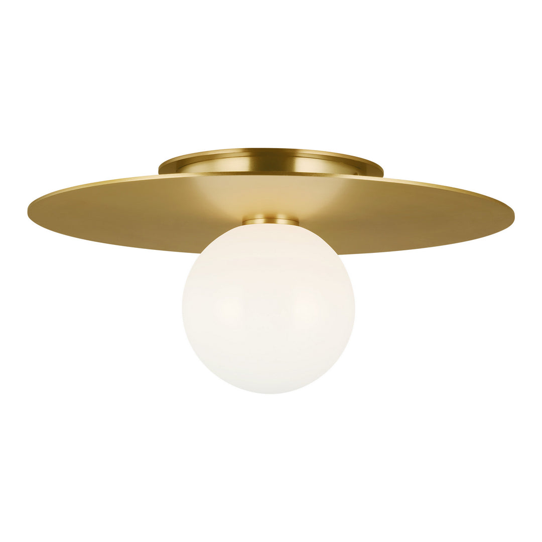 Visual Comfort Studio Canada - KF1011BBS - One Light Flush Mount - Nodes - Burnished Brass