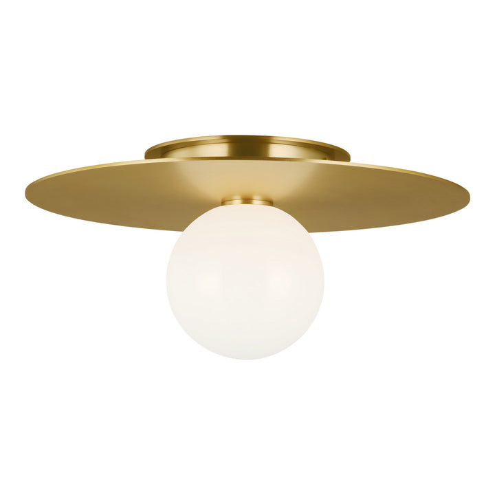 Visual Comfort Studio Canada - KF1011BBS - One Light Flush Mount - Nodes - Burnished Brass