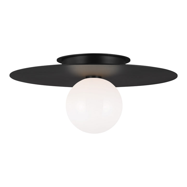 Visual Comfort Studio Canada - KF1021MBK - One Light Flush Mount - Nodes - Midnight Black