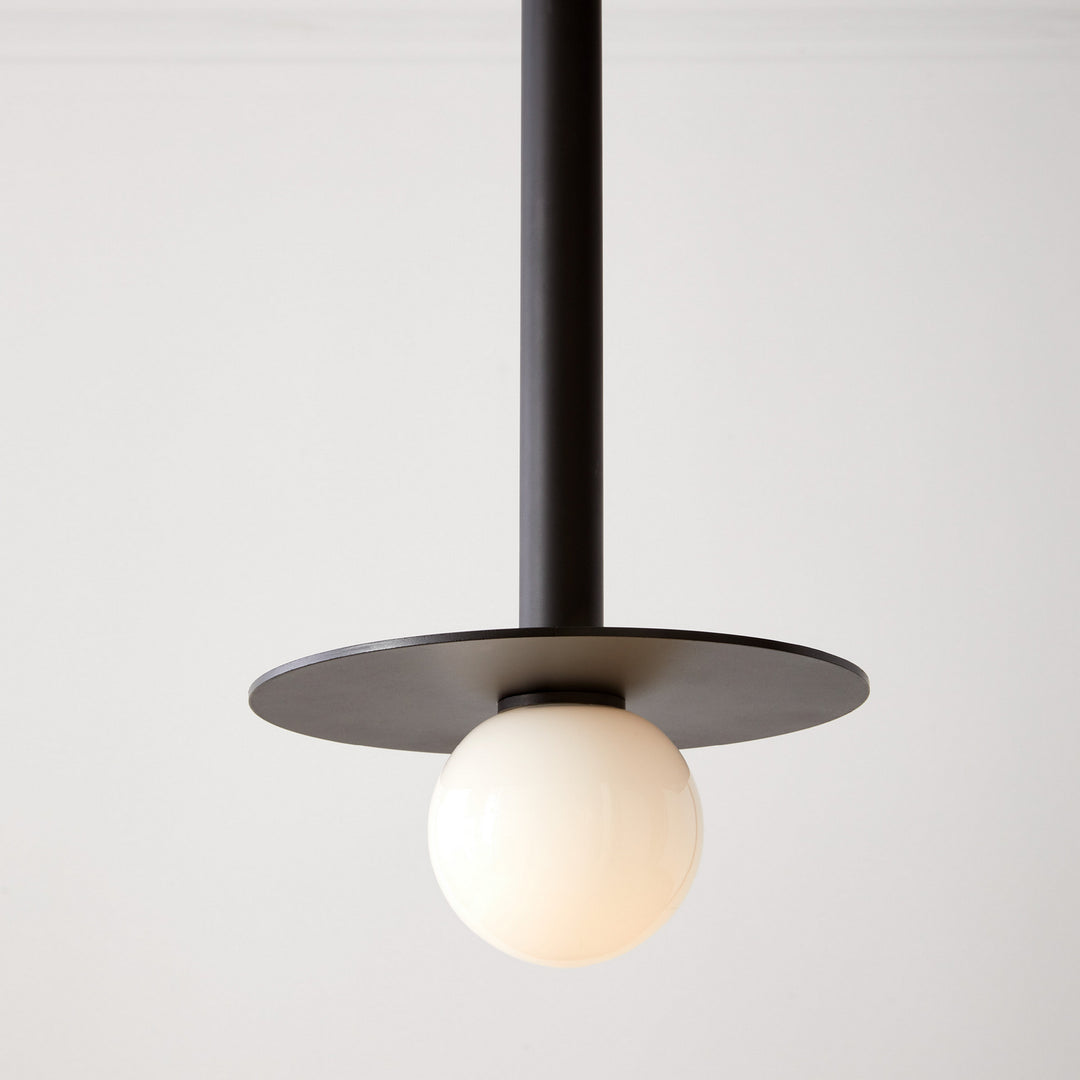 Visual Comfort Studio Canada - KP1011MBK - One Light Pendant - Nodes - Midnight Black