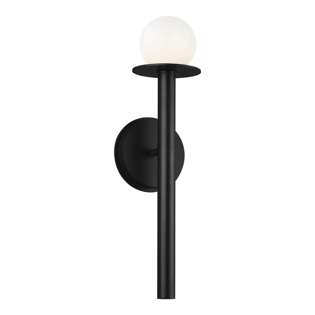 Nodes One Light Wall Sconce in Midnight Black - available from The Lighting Shoppe, trusted by Canadian homeowners