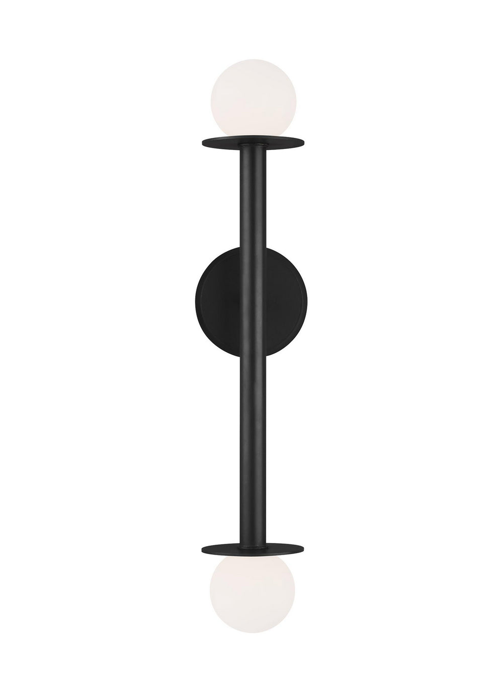 Visual Comfort Studio Canada - KWL1012MBK - Two Light Wall Sconce - Nodes - Midnight Black